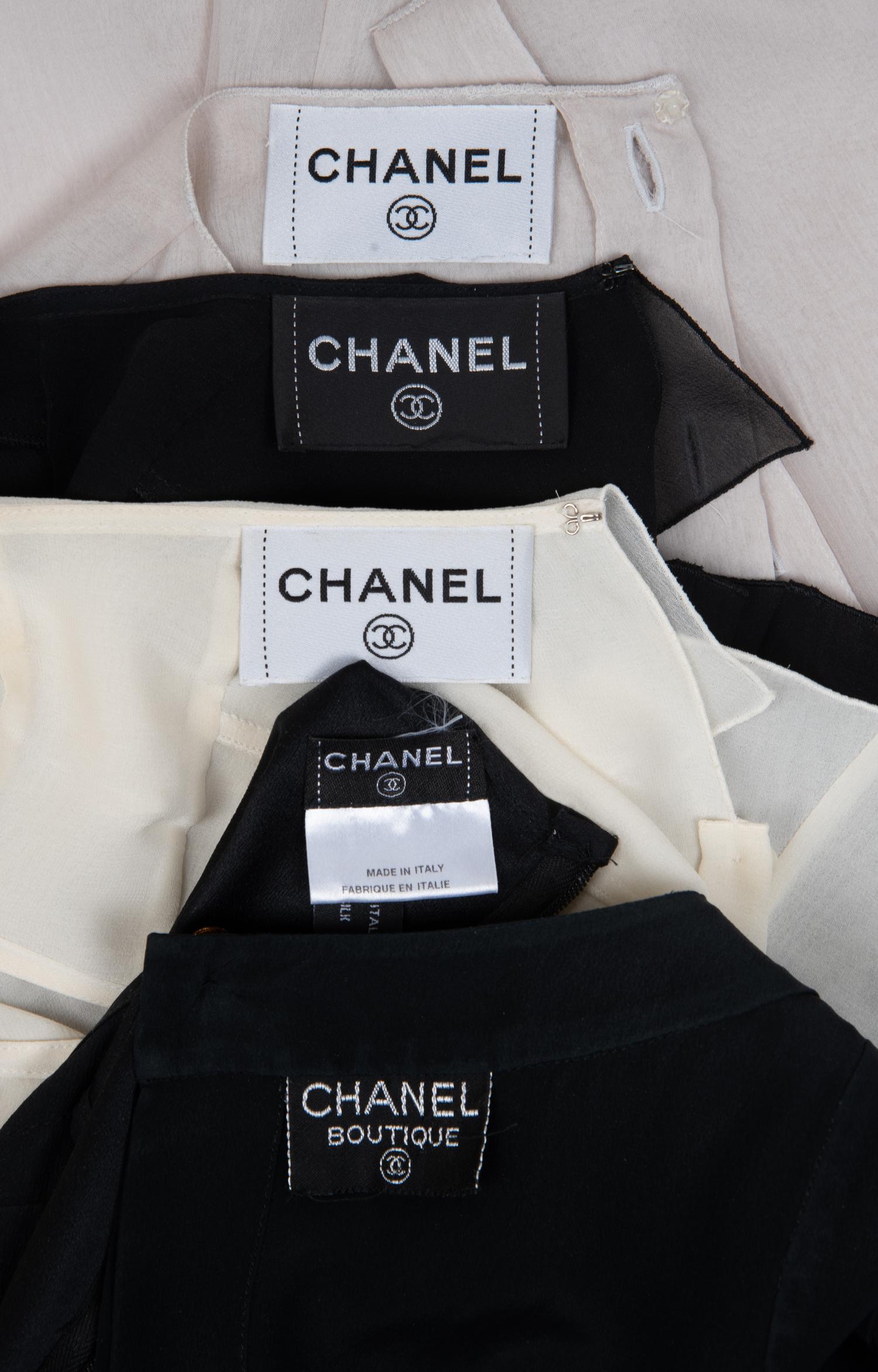Five Chanel Sleeveless Tops, 2000-10s