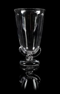 Steuben, a glass vase, designed by George Thompson and introduced in 1942
