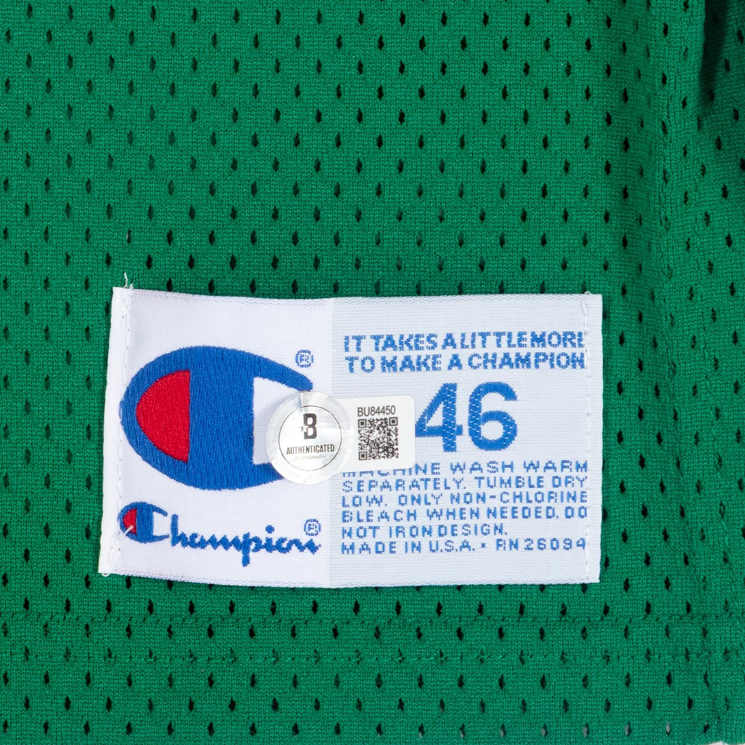 A Larry Bird Signed Autograph Boston Celtics Jersey (Beckett Authentication Services)