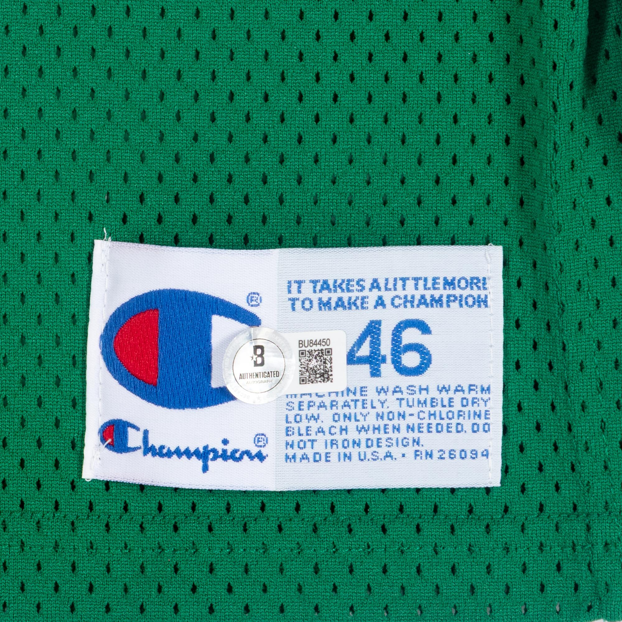 A Larry Bird Signed Autograph Boston Celtics Jersey (Beckett Authentication Services)