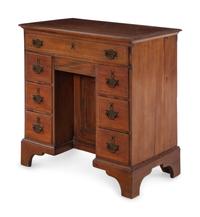 A George III Mahogany Kneehole Desk