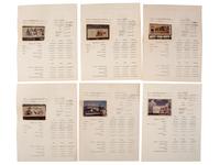 [ADVERTISING]. Extensive collection of outdoor advertising survey reports and historical billboard images from the "Golden Age of Advertising."