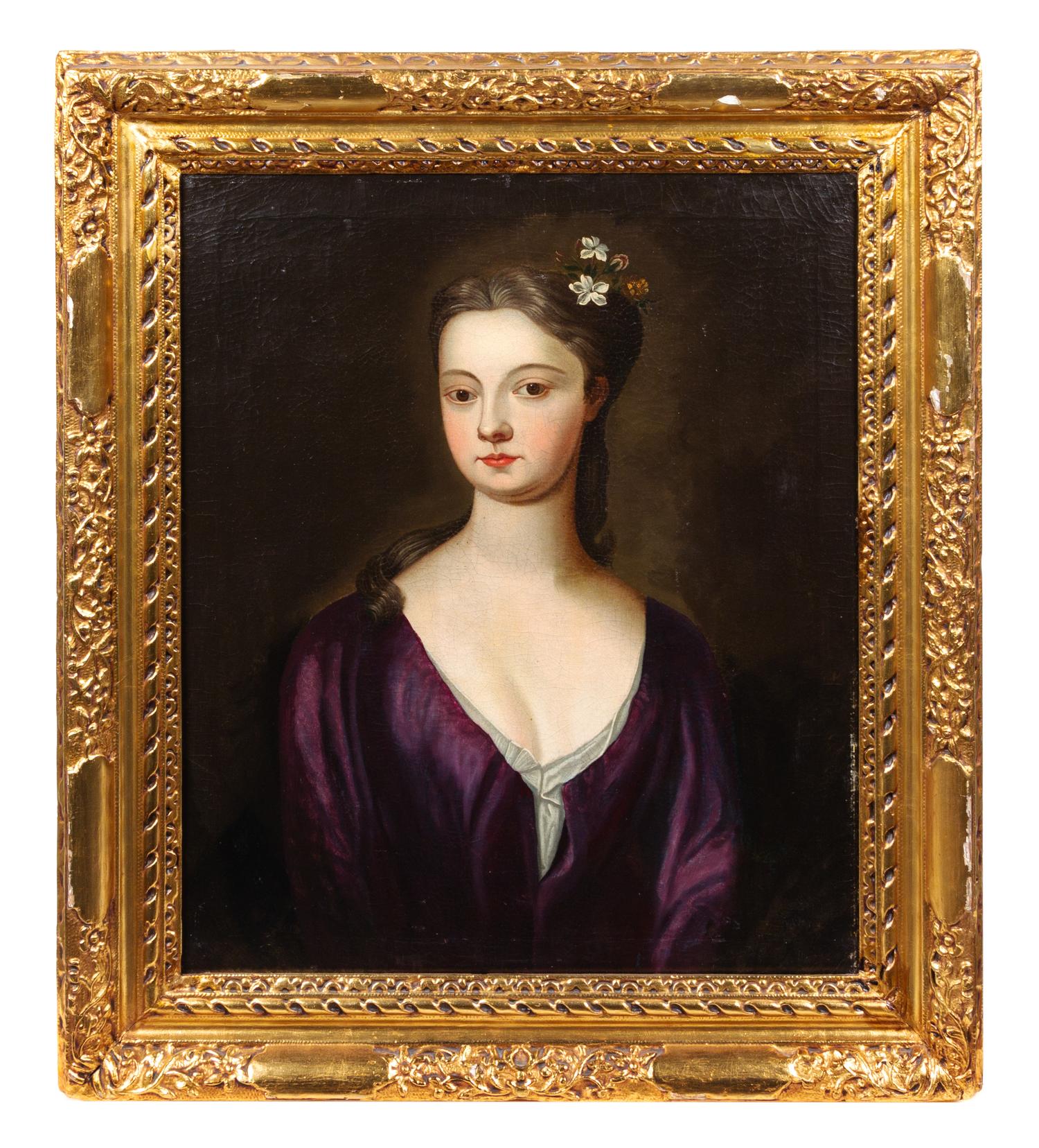 Continental School, (18th Century), Portrait of a Lady