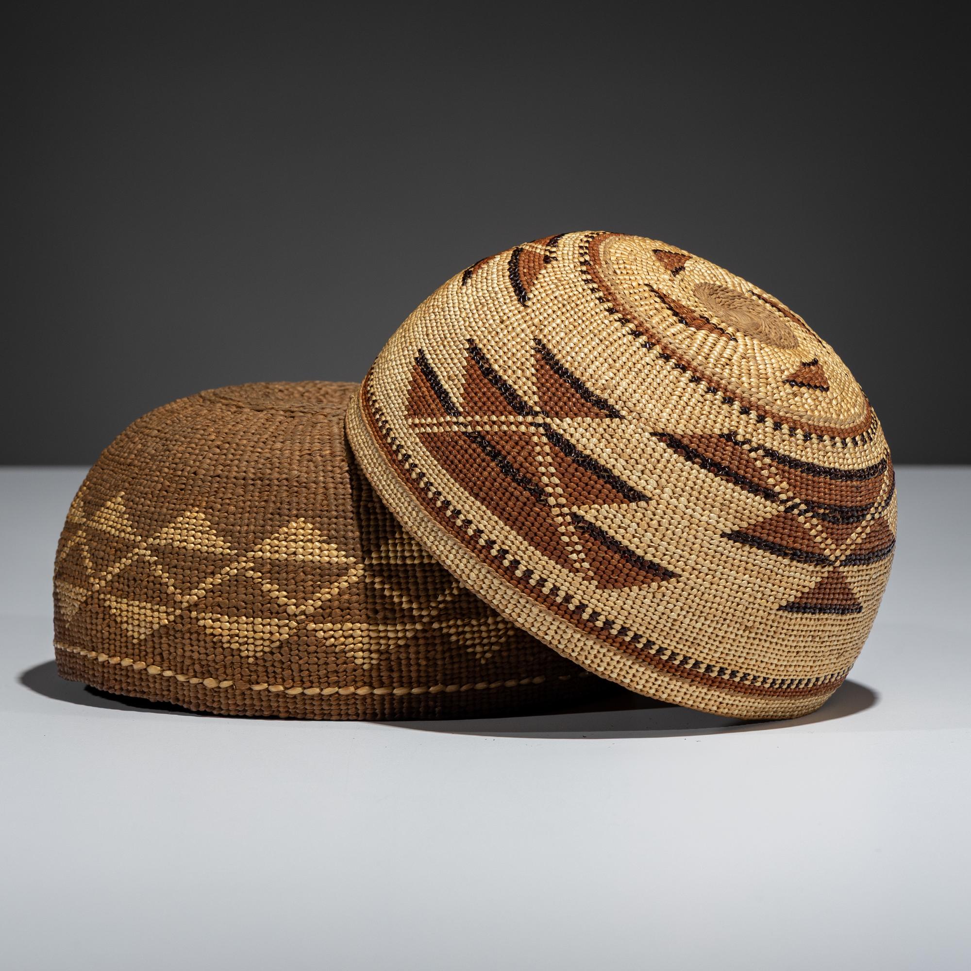 Northern California Basketry Hats