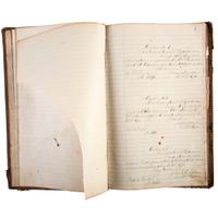 A collection of items identified to Lieutenant Colonel Jonathan Biggs, 123rd Illinois Infantry, “Wilder’s Brigade,” highlighted by bullet-struck frock coat and vest worn during the assault on Selma, Alabama. 2 April 1865.