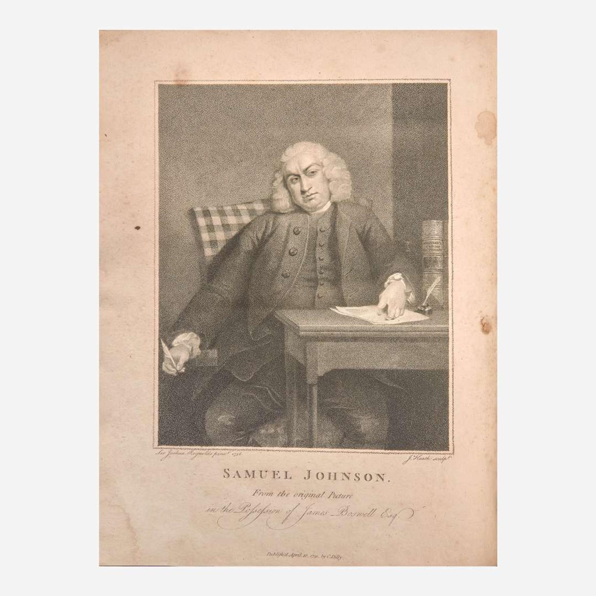 [Literature] Boswell, James The Life of Samuel Johnson, LL.D. Comprehending an Account of His Studies and Numerous Works, in Chronological Order...