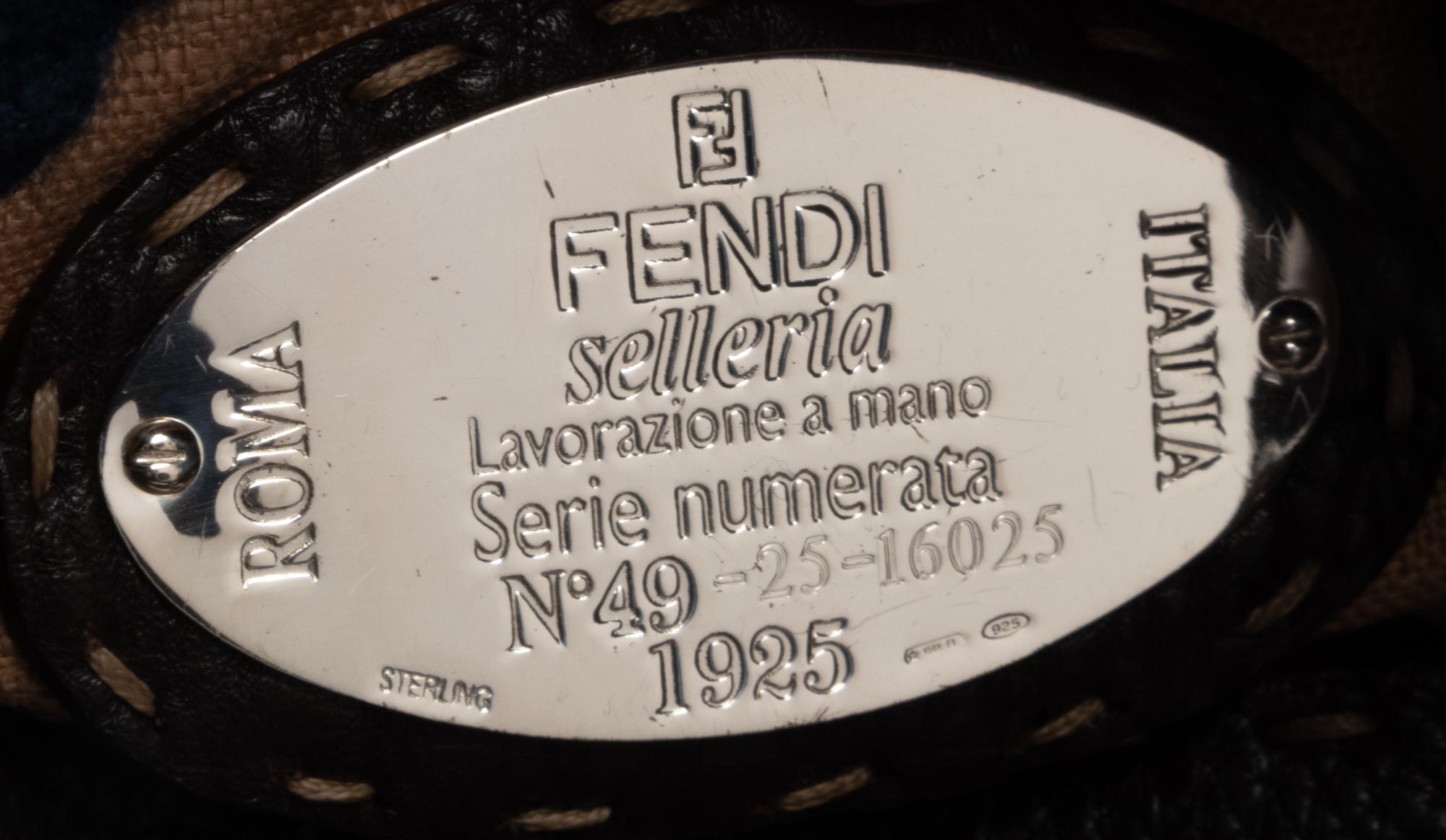 Two Limited Edition Fendi Selleria Villa Borghese Bags, 2006