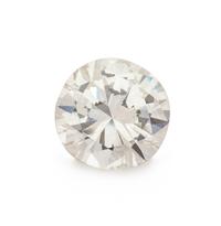 A Yellow Gold, Platinum and Diamond Solitaire Ring, 3.90 dwts.