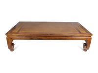 A Chinese Lacquered Wood Low Table — 19TH CENTURY