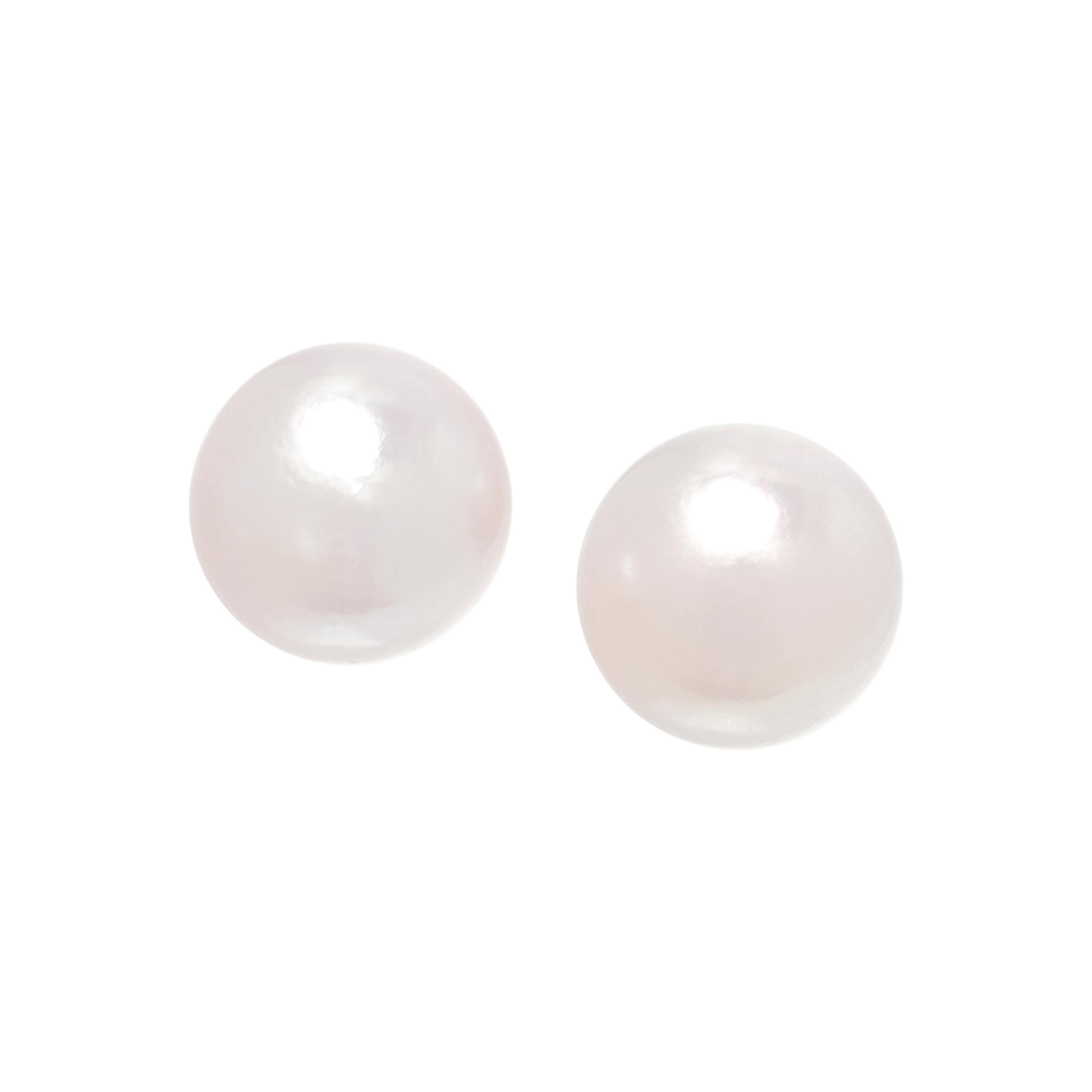 CULTURED SOUTH SEA PEARL STUD EARRINGS