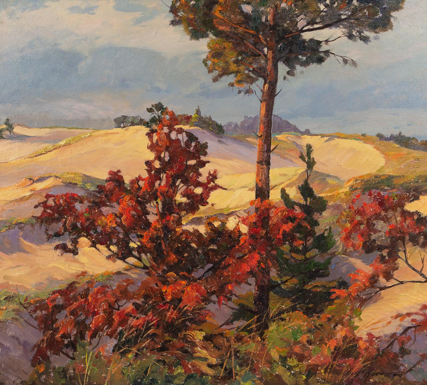Carl Hoerman, (American, 1885–1955), Saugatuck Dunes