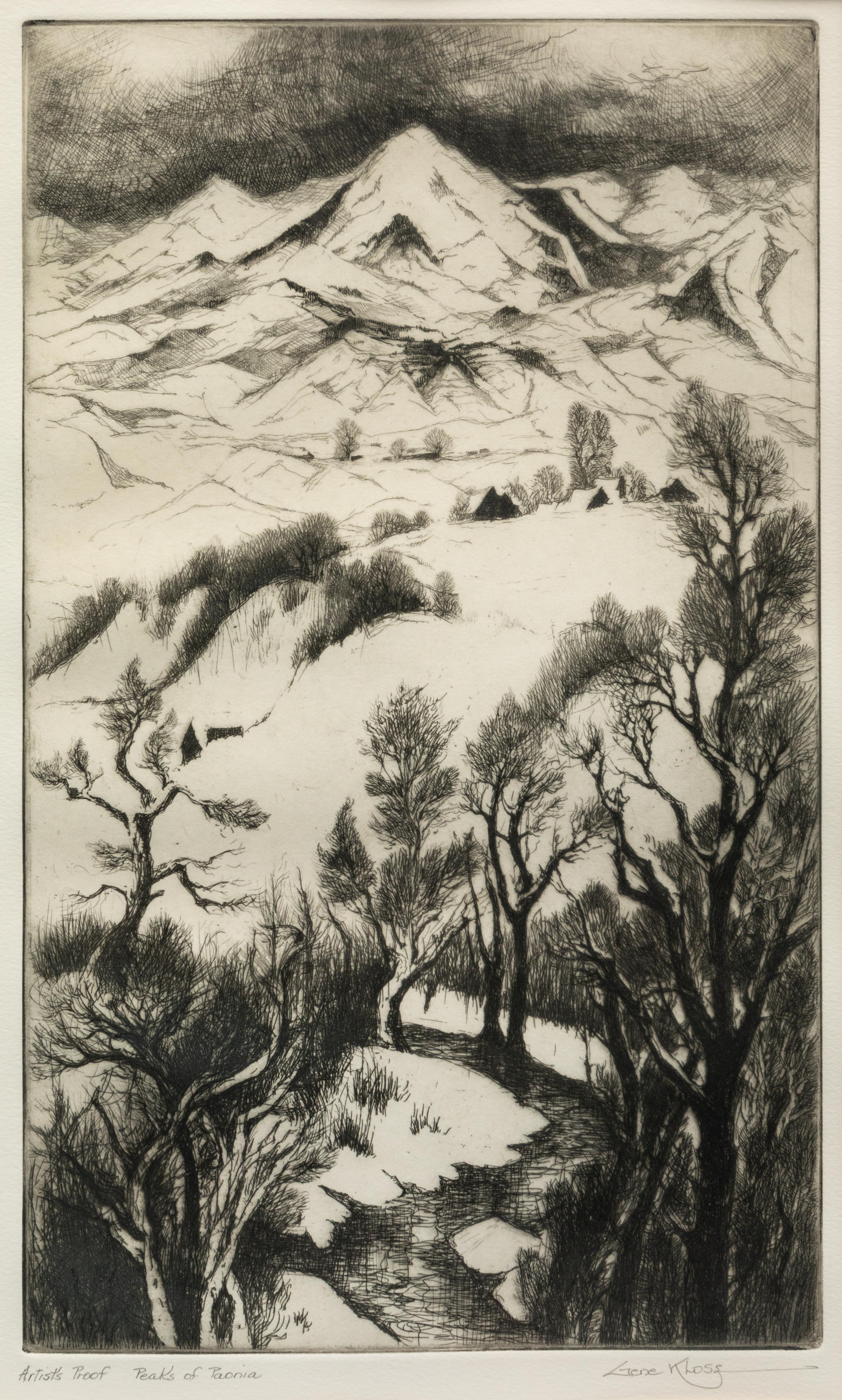 Peaks of Paonia , Artist's Proof