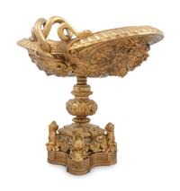 A French Gilt Bronze Centerpiece