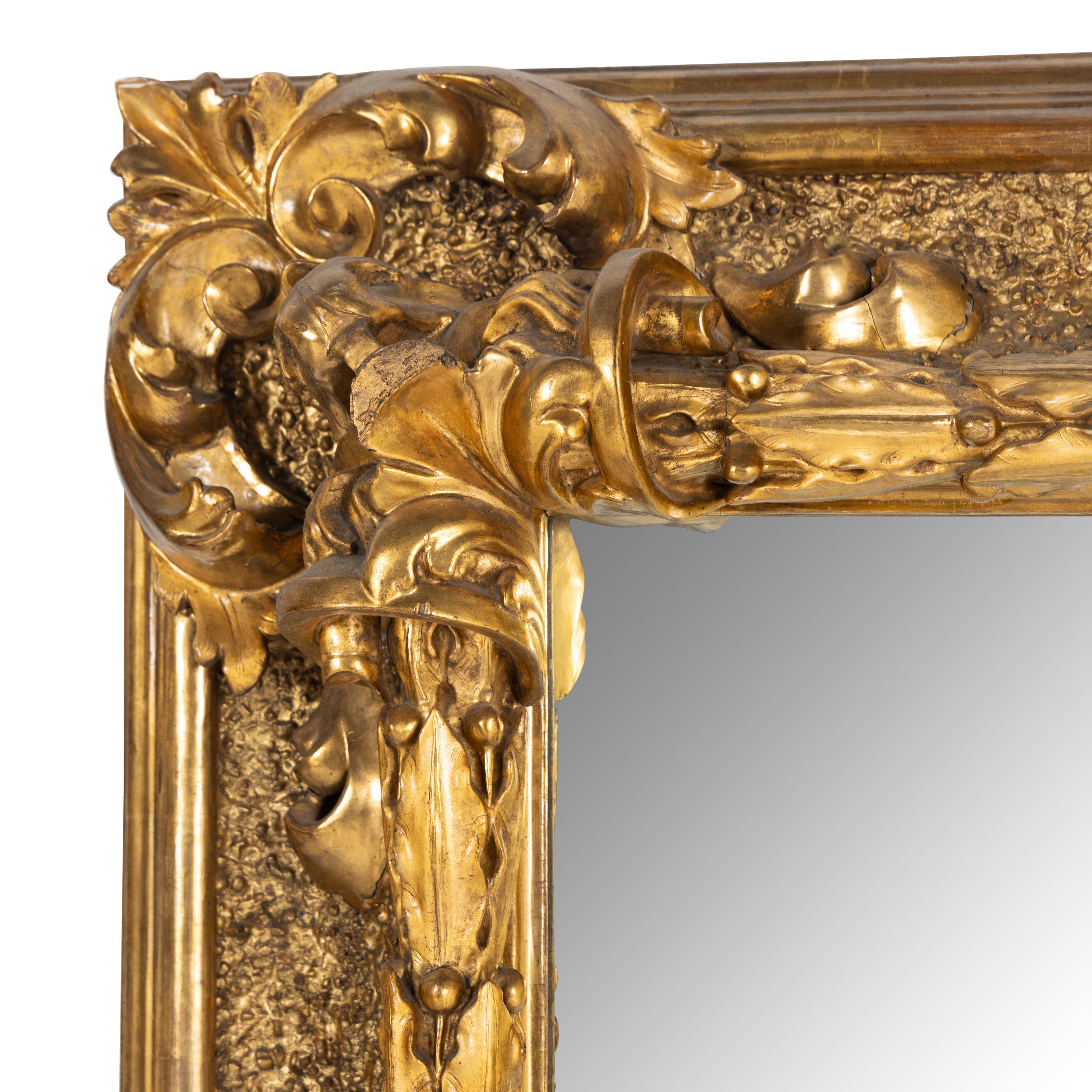 A French Giltwood Mirror