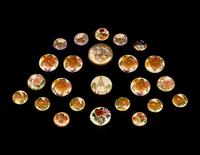 24 Japanese Satsuma Buttons