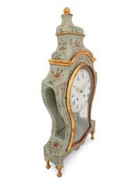 A Louis XV Painted Bracket Clock