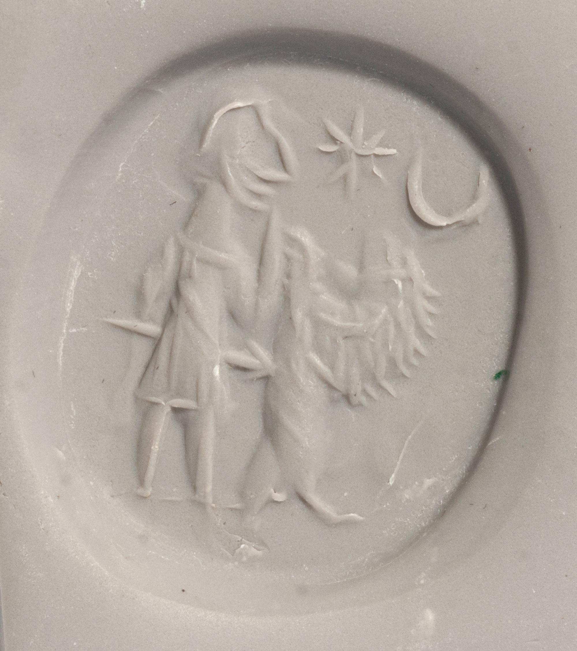 A Sasanian Agate Stamp Seal