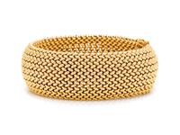 A 14 Karat Yellow Gold Bracelet,