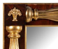 A Giltwood and Carved Federal Style Mirror