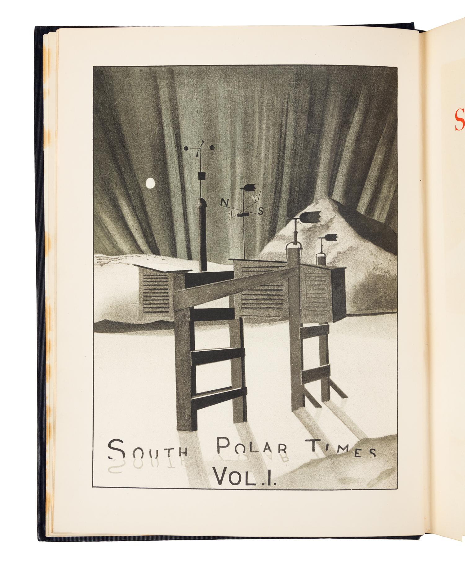 SHACKLETON, BERNACCHI, and CHERRY-GARRARD, editors. South Polar Times. London, 1907-14. LIMITED EDITION.
