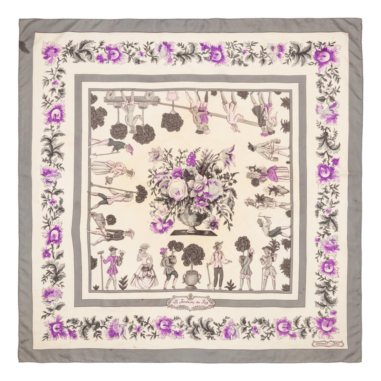 Hermès, Four 90cm Scarves