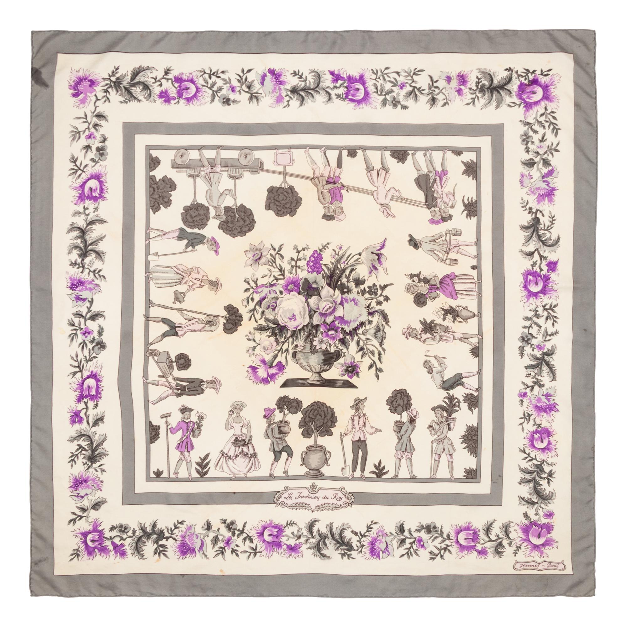 Hermès, Four 90cm Scarves