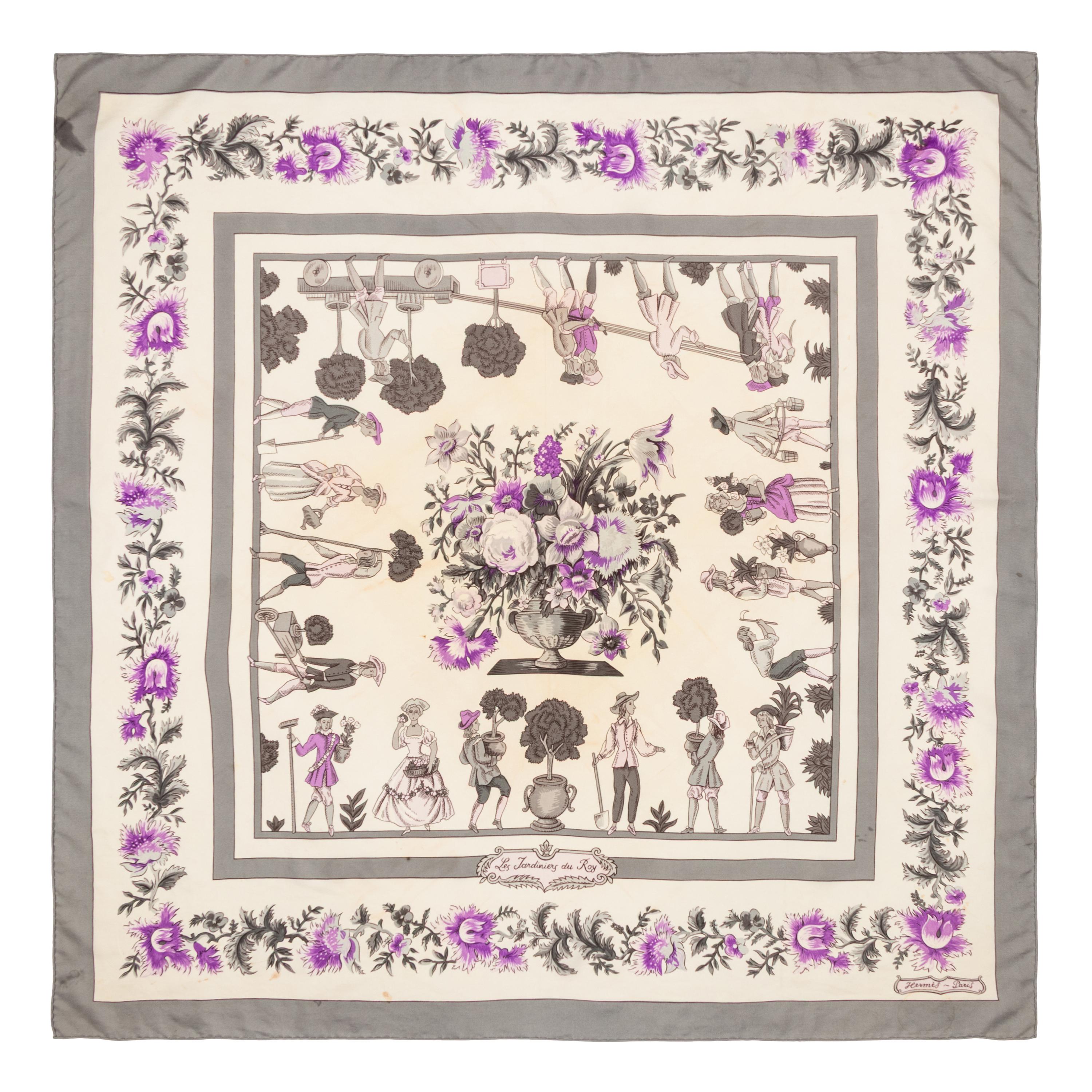 Hermès, Four 90cm Scarves