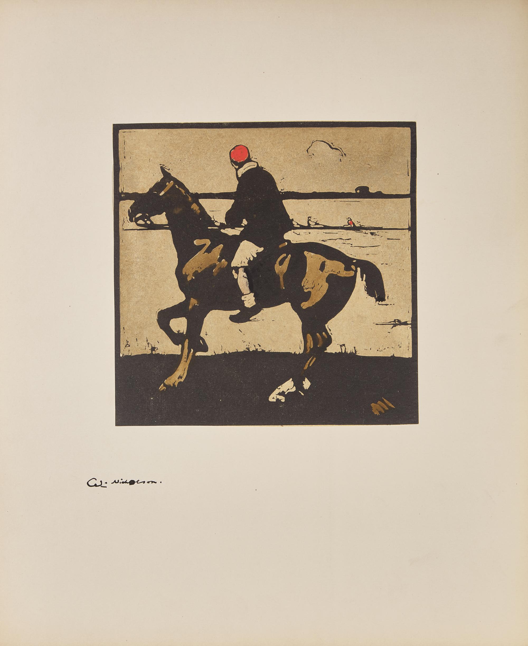 Nicholson, William, and Rudyard Kipling. An Almanac of twelve Sports