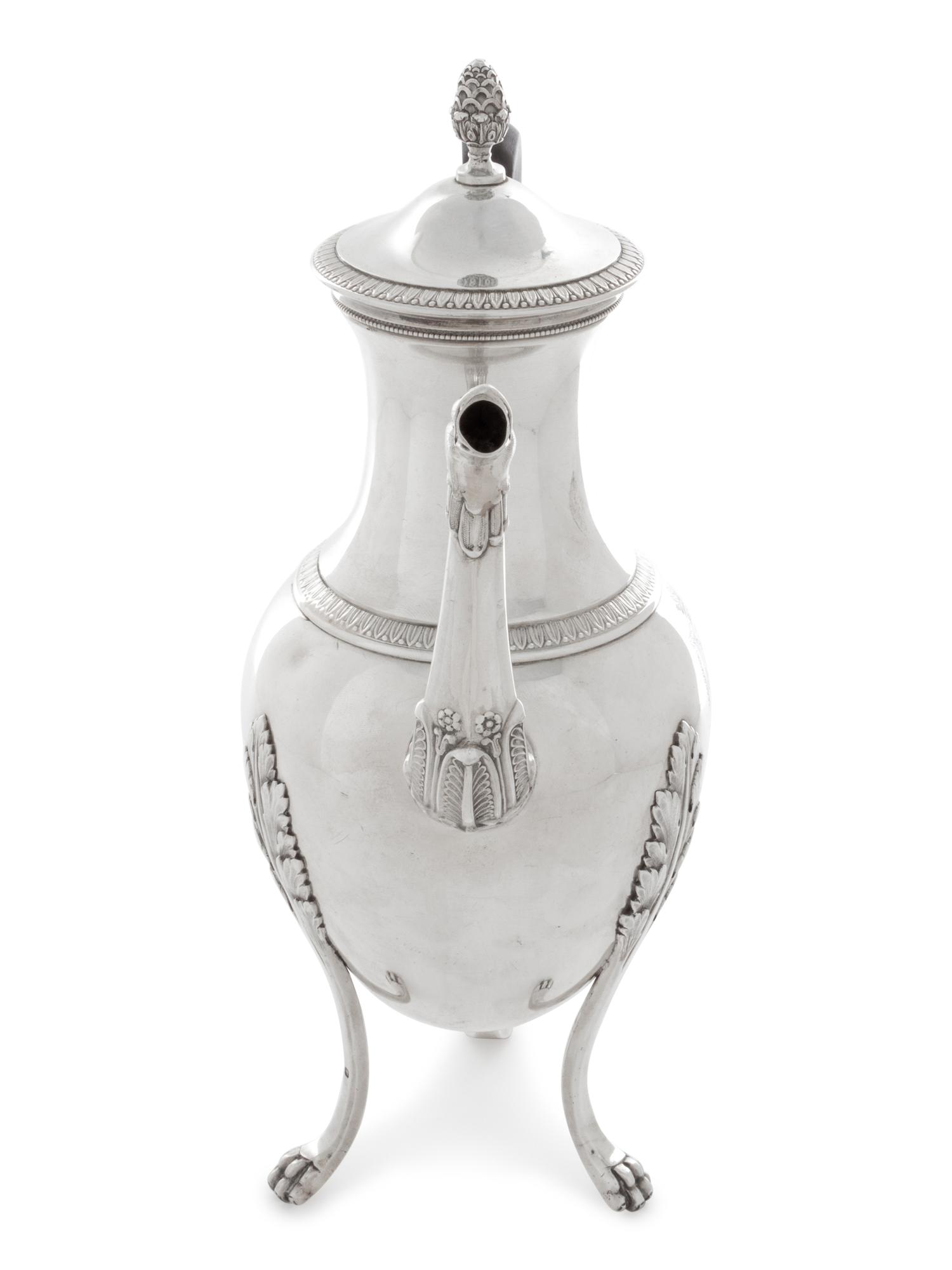 A French Silver Coffee Pot