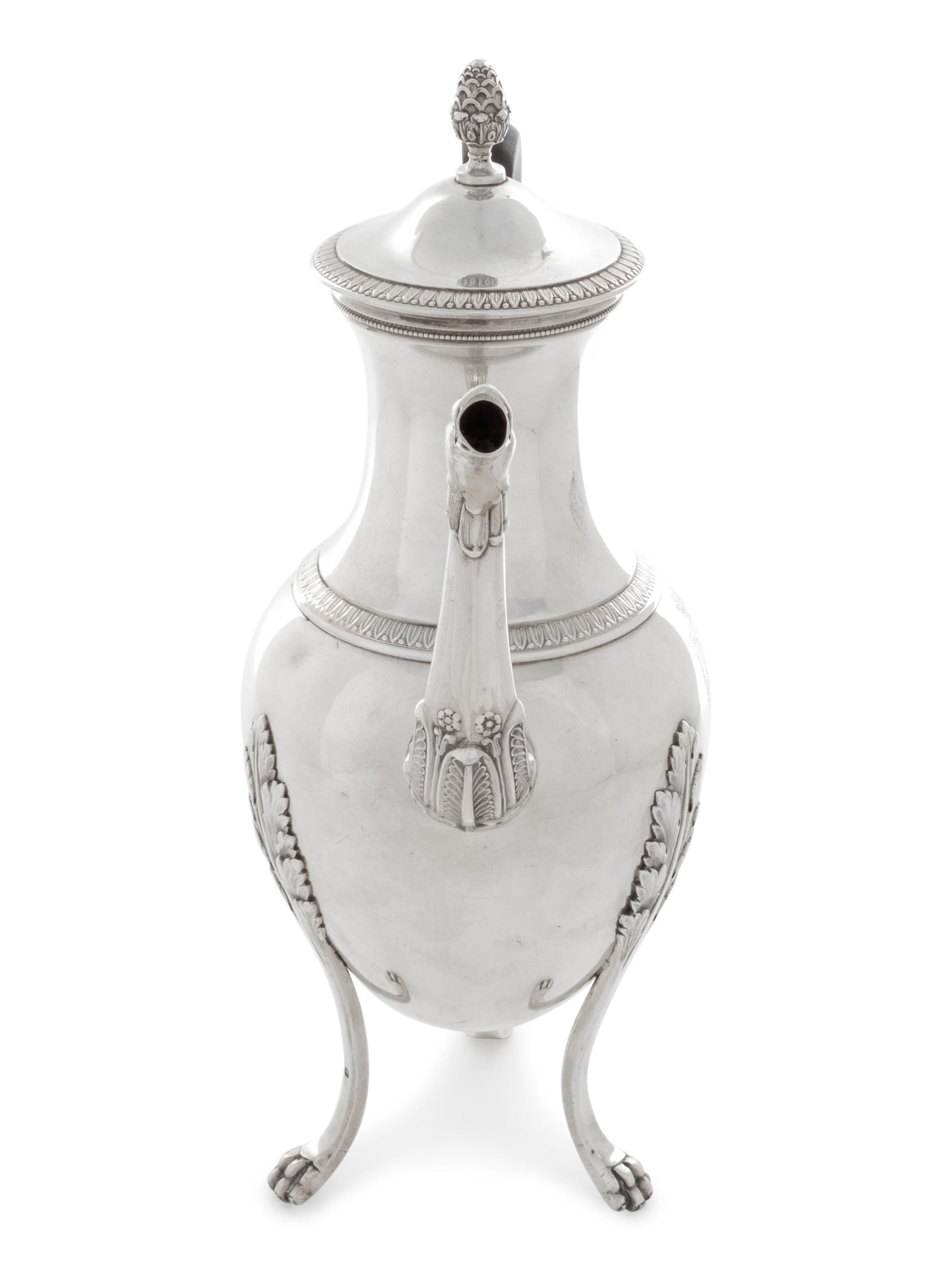A French Silver Coffee Pot