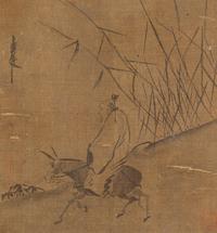 Eleven Loose Album Leaves Depicting Figures and Landscape