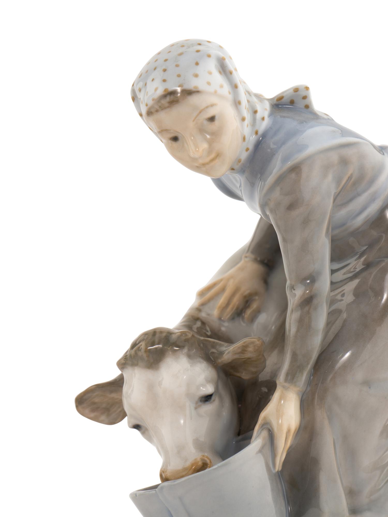 Four Royal Copenhagen Porcelain Figures