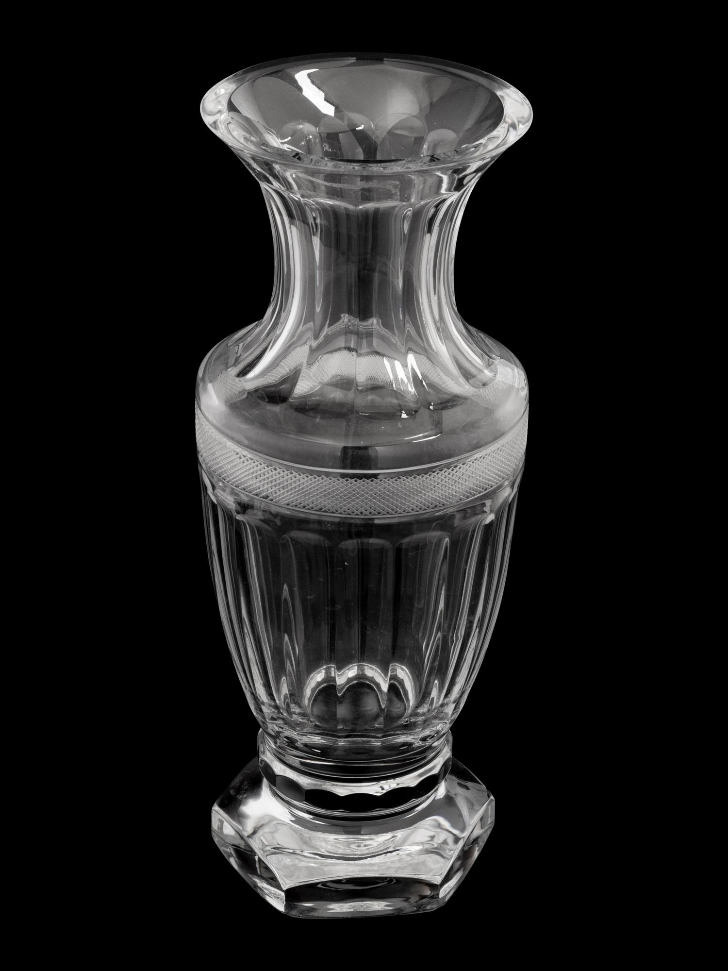 A Large Rogaska Glass Vase