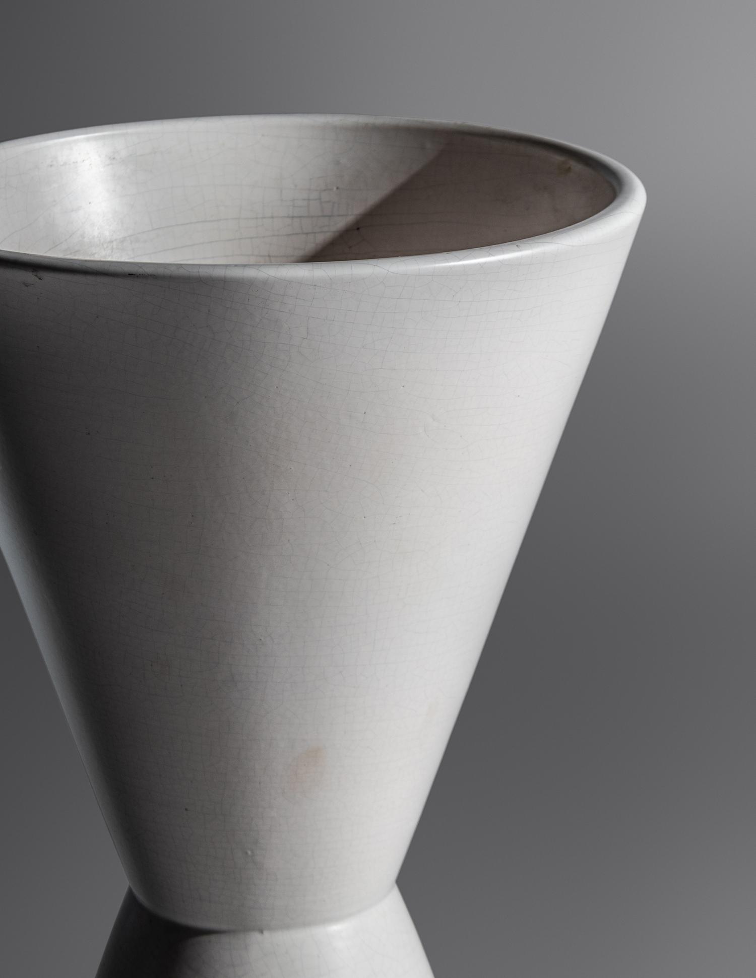 Double-Cone Planter Architectural Pottery, USA