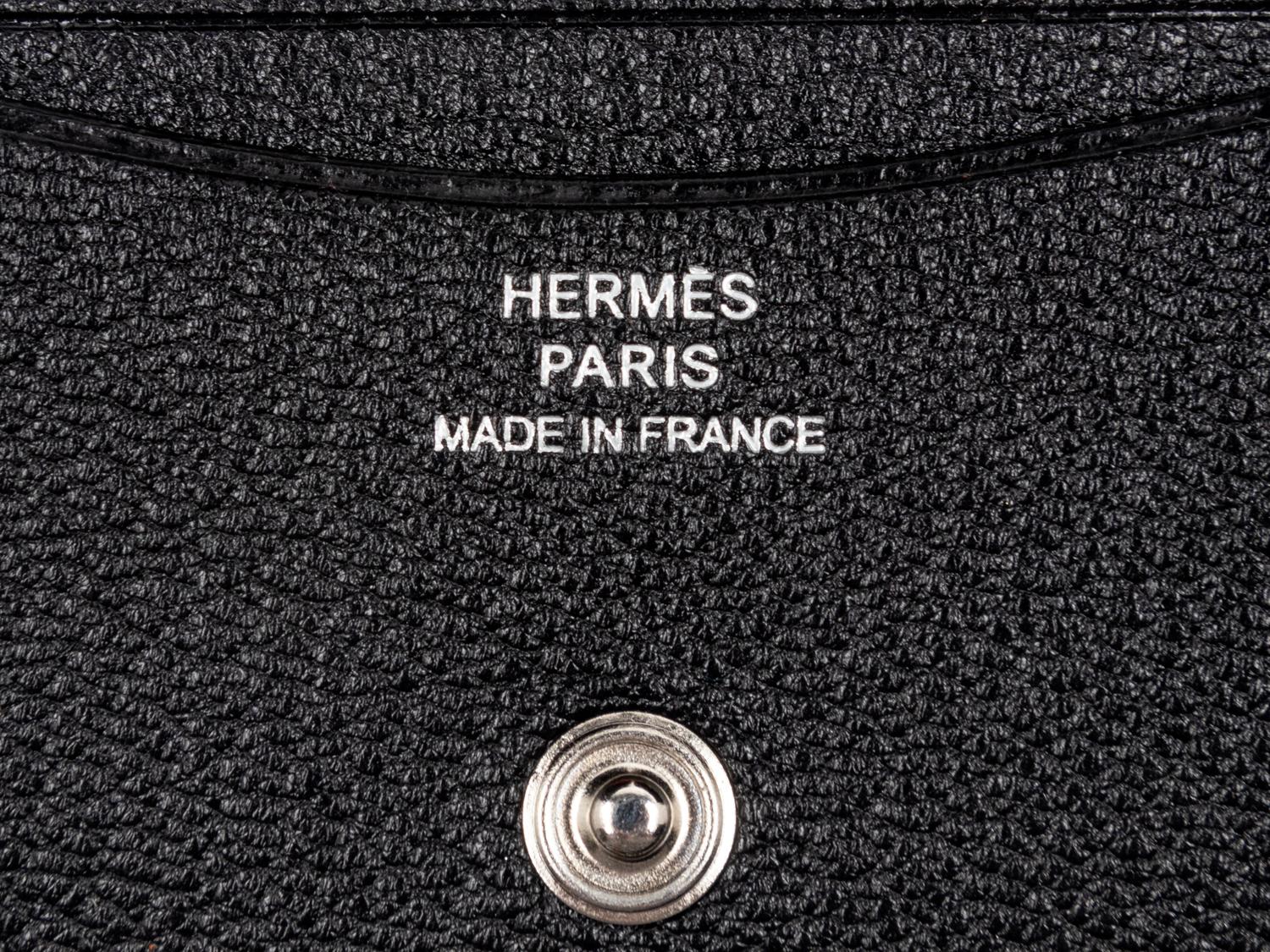 Six Hermès Leather Accessories: Four Wallets, One Agenda Holder, One Coin Purse, 2003-2015