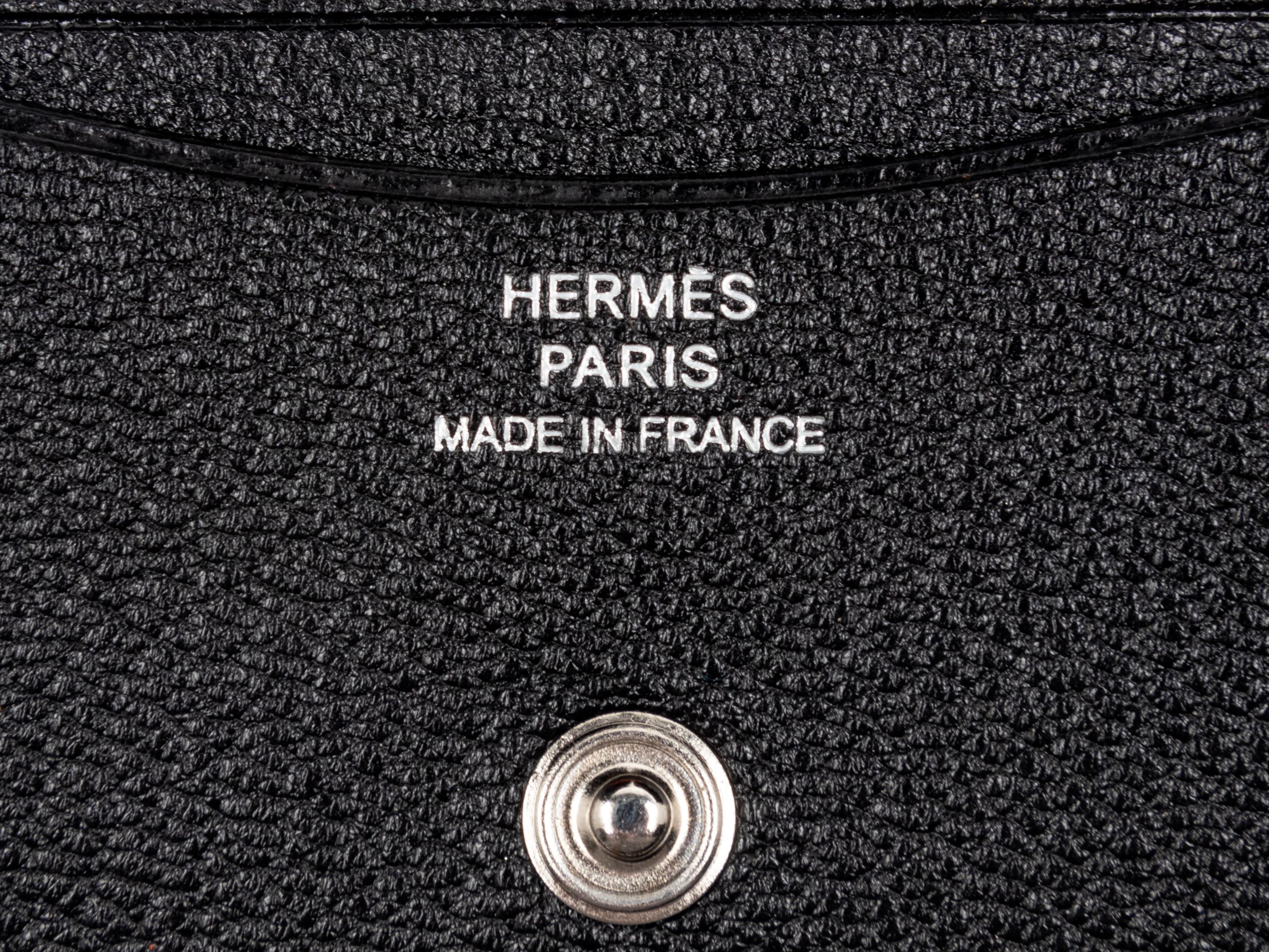 Six Hermès Leather Accessories: Four Wallets, One Agenda Holder, One Coin Purse, 2003-2015