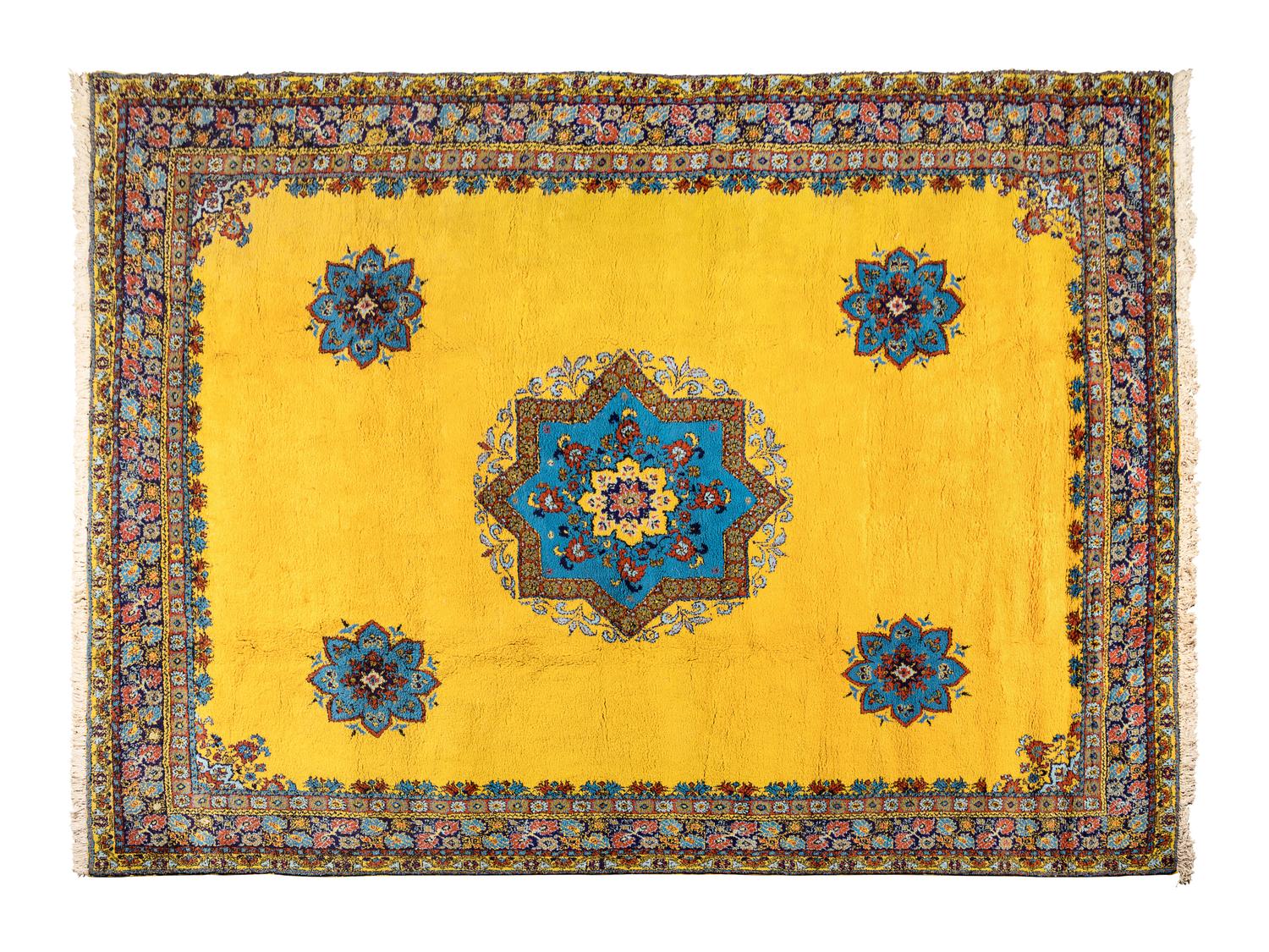 A Moroccan Wool Rug