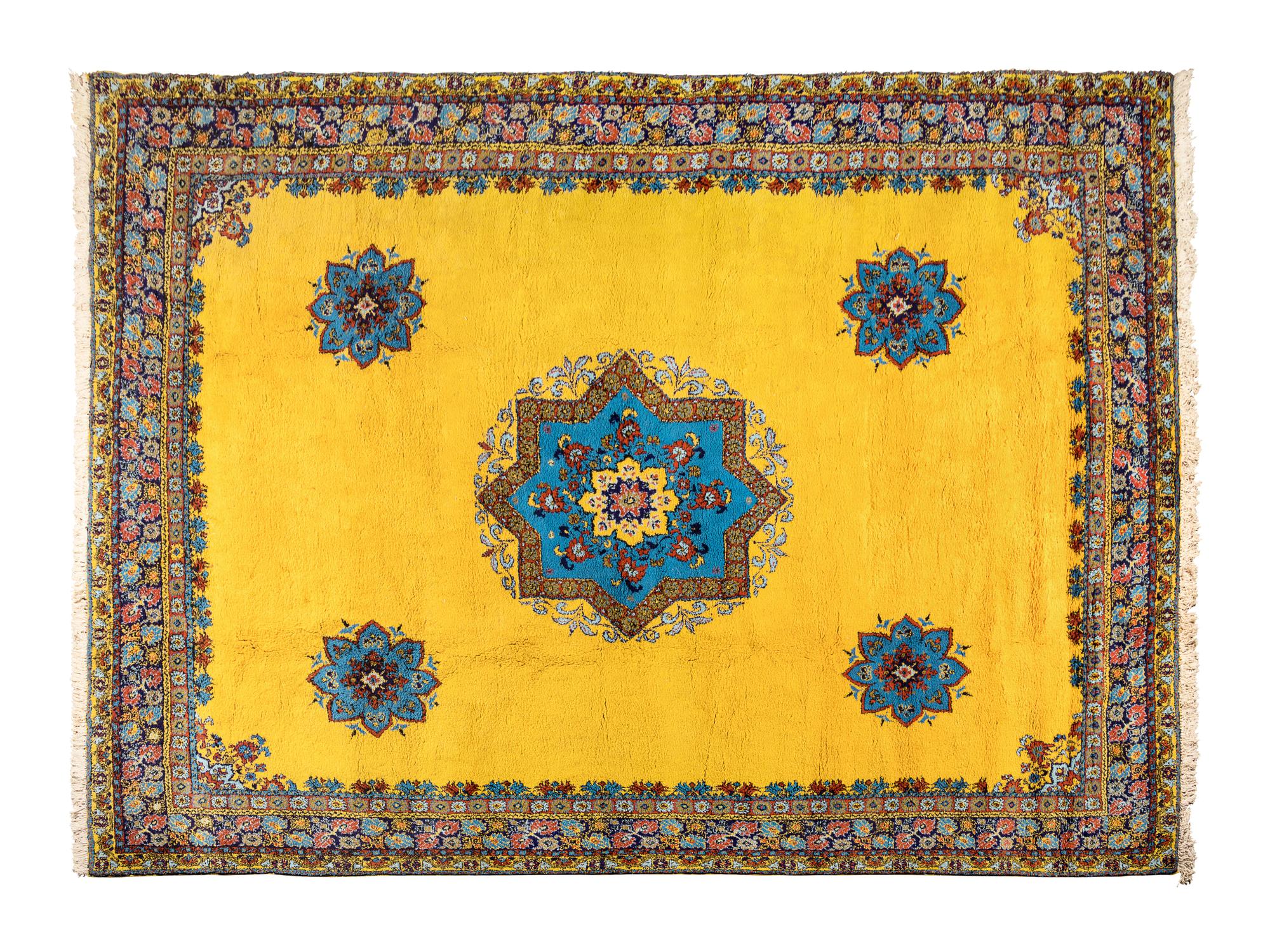 A Moroccan Wool Rug