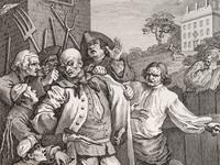 The Four Stages of Cruelty (the complete set of four prints)