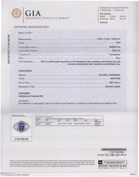 A Platinum, Sapphire and Diamond Ring, 7.80 dwts.