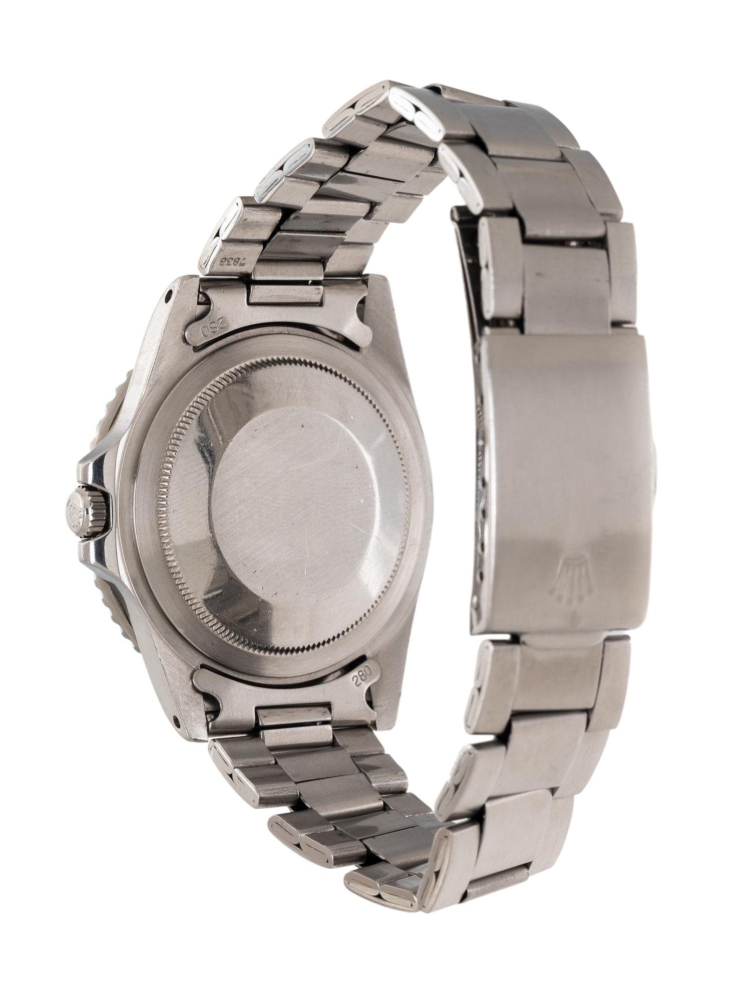 ROLEX, REF. 1675 STAINELSS STEEL 'GMT-MASTER' 'PEPSI' 'LONG E' WATCH
