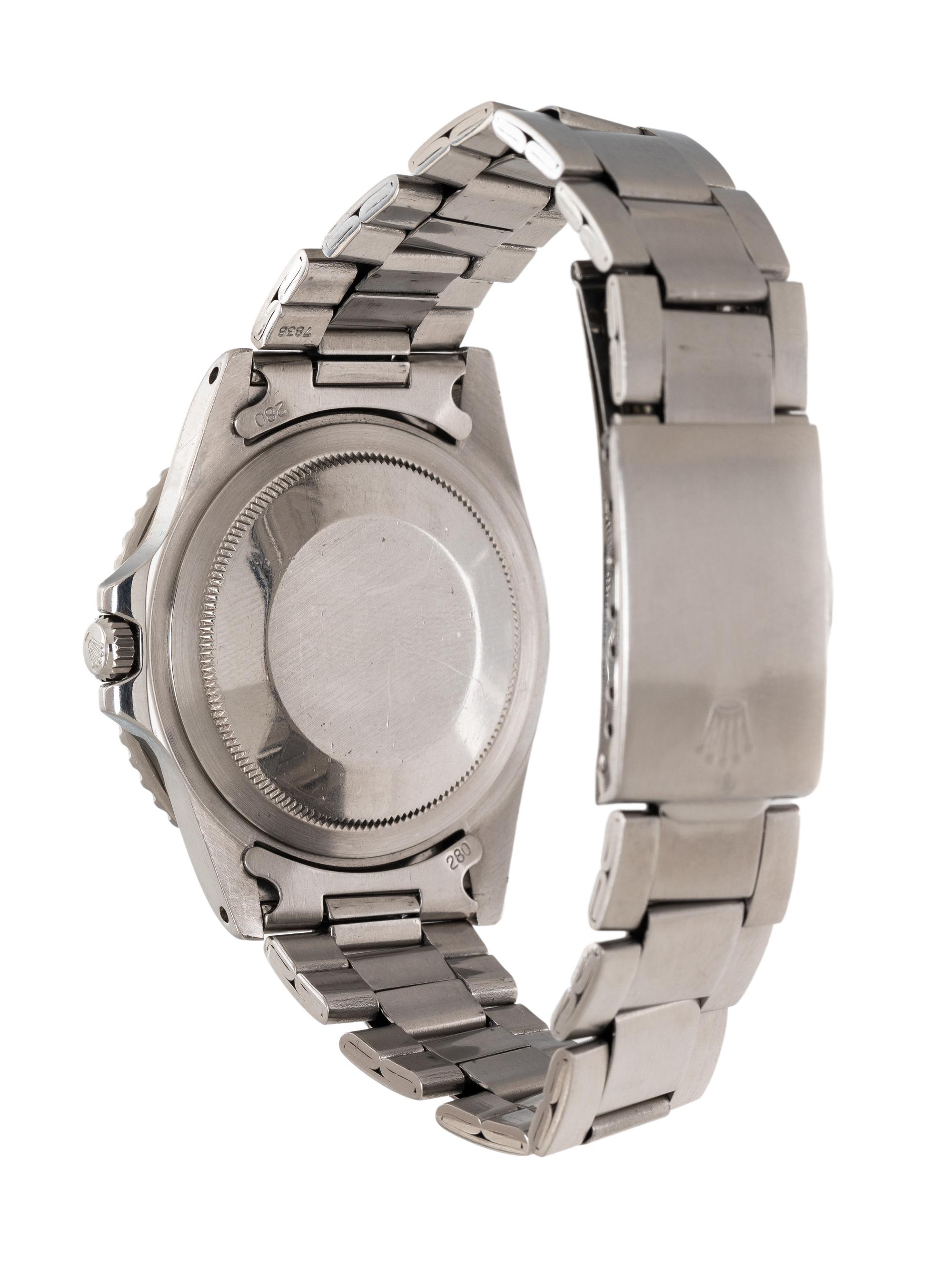 ROLEX, REF. 1675 STAINELSS STEEL 'GMT-MASTER' 'PEPSI' 'LONG E' WATCH
