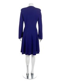 Ungaro Blue Dress, 1980s-1990s