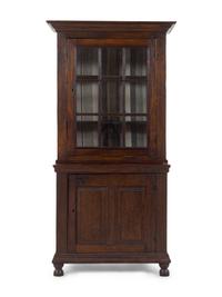 A French Provincial Step-Back Cupboard