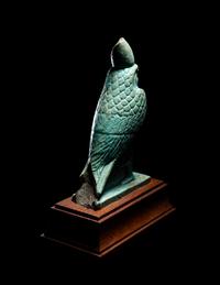 An Egyptian Faience Horus Falcon