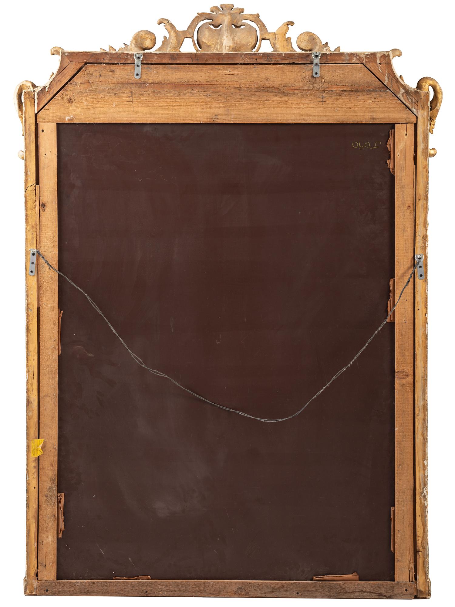 A George III Style Giltwood Mirror