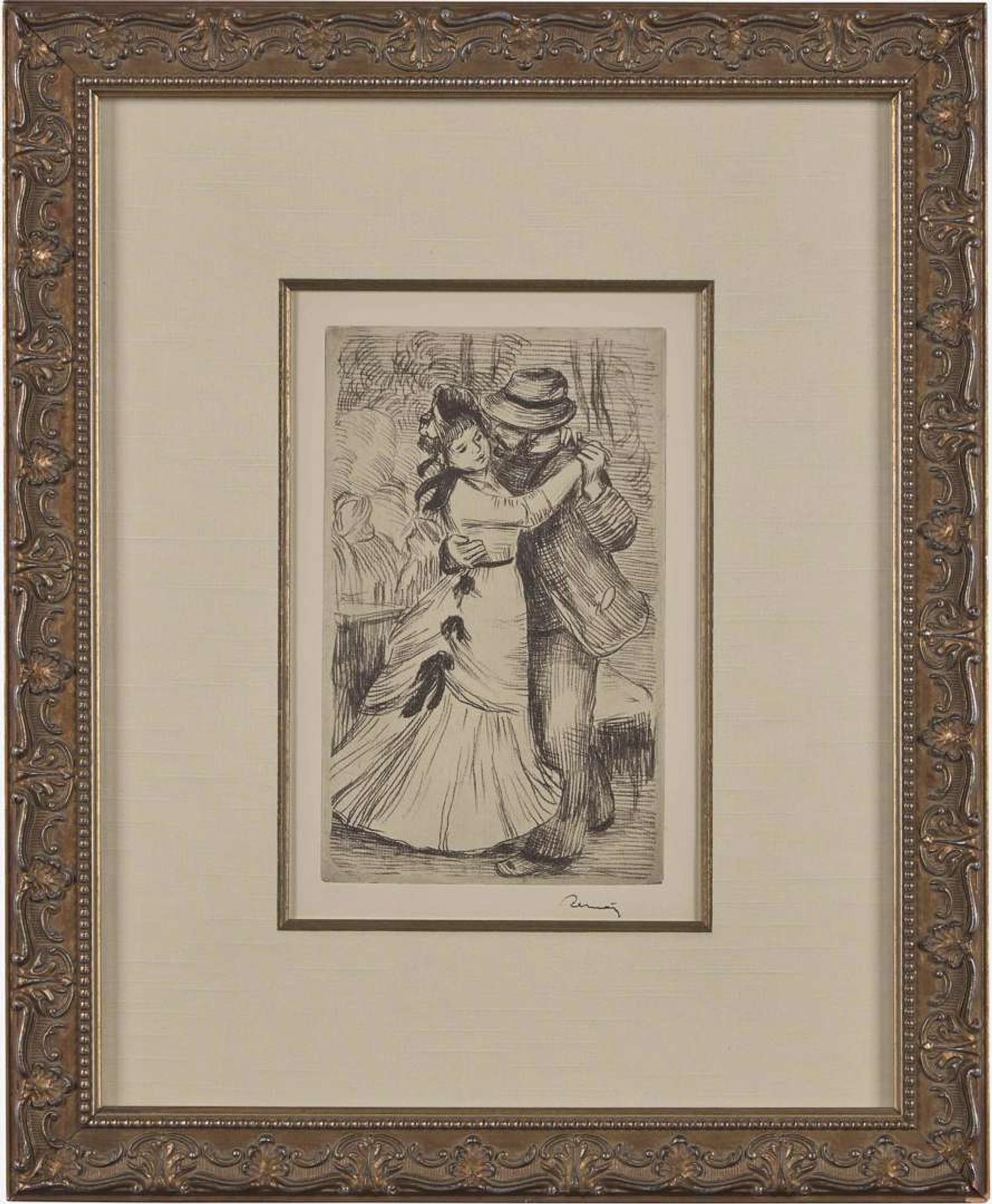 Pierre-Auguste Renoir (French, 1841-1919) - La Danse à la Campagne (Dance in the Country, 2nd Plate)