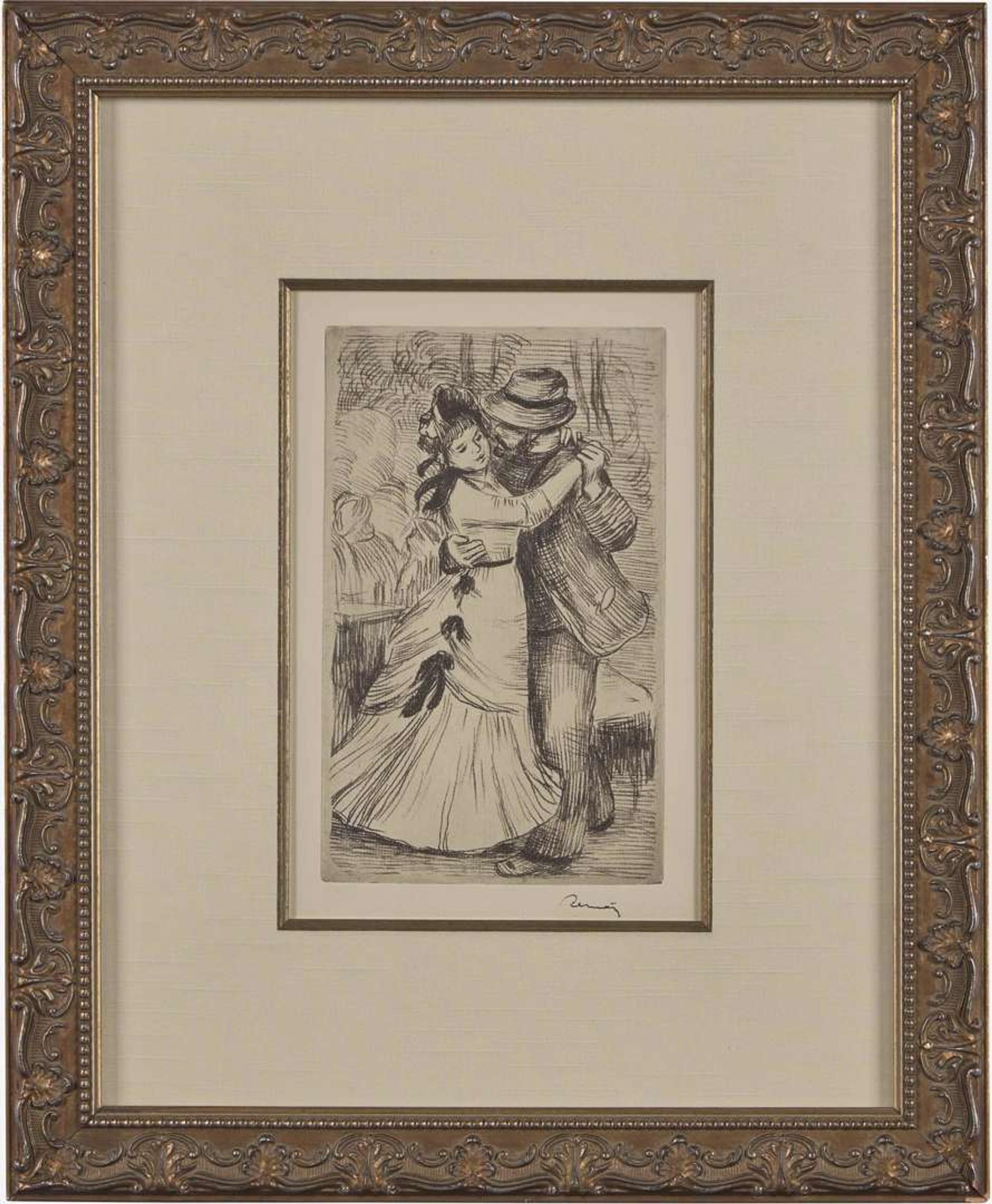 Pierre-Auguste Renoir (French, 1841-1919) - La Danse à la Campagne (Dance in the Country, 2nd Plate)