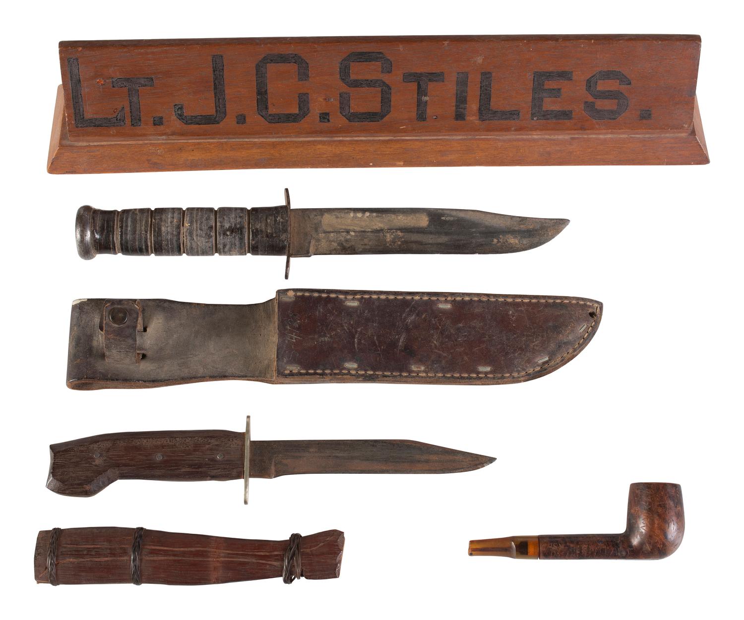 [WORLD WAR II]. Footlocker and archive of Lt. John C. Stiles, radio officer for the 5 AF.