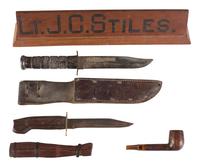 [WORLD WAR II]. Footlocker and archive of Lt. John C. Stiles, radio officer for the 5 AF.